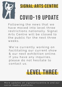 Covid-19 Update – Gallery closed to the public until 28th Oct