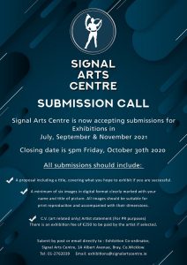 Read more about the article Signal Arts Centre Submission Call 2021
